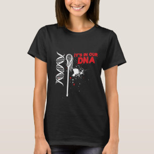 T-shirt Bâton De Crosse Dans Notre Équipe D'Entraîneurs Dn
