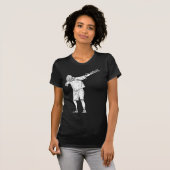 T-shirt Bâton de crosse Garçon Dabbing Jeune Dab Dance (Devant entier)