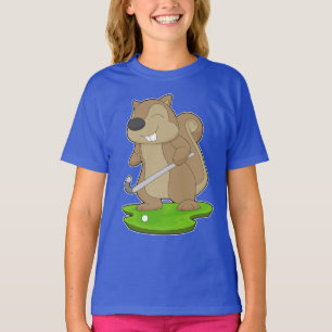 T-shirt Bâton de hockey de terrain d'écureuil