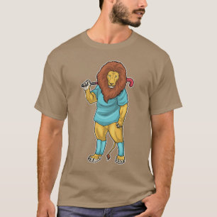T-shirt Bâton de hockey sur gazon Lion