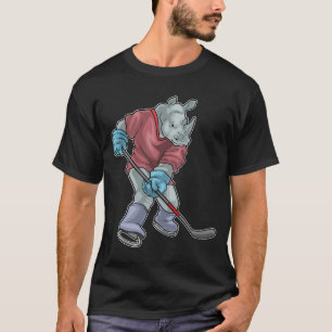 T-shirt Bâton de hockey sur glace Rhino