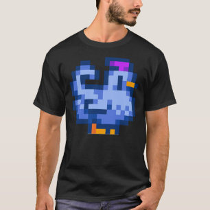 T-shirt Bâton de poulet bleu Shane Stardew Valley & Pi