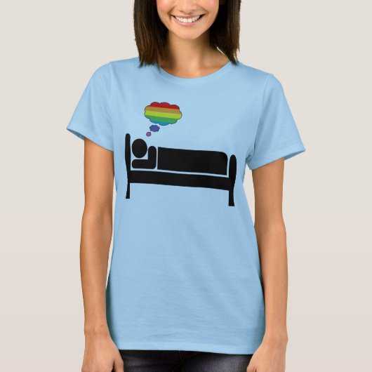 T-shirt bâton de sommeil. (Devant)