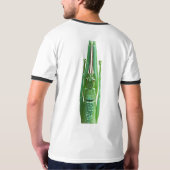 T-shirt bâton-insecte de menthe poivrée (Dos entier)