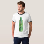 T-shirt bâton-insecte de menthe poivrée (Devant entier)