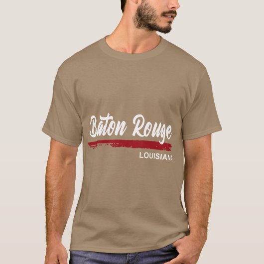 T-shirt Baton Rouge Louisiane (Devant)