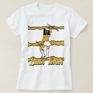 T-shirt Baton Twirler / Gold