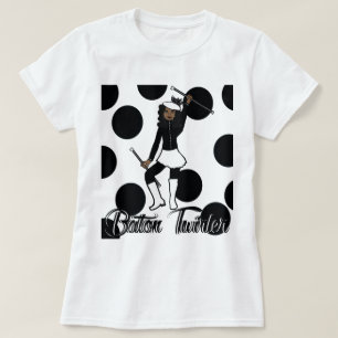 T-shirt Baton Twirler / Noir