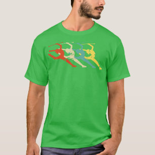 T-shirt Baton Twirler Retro Majorette Dance Baton Twirler