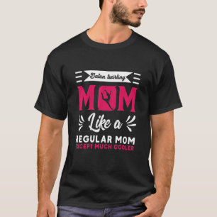 T-shirt Baton Twirling Maman Baton Twirling Twirler Majore