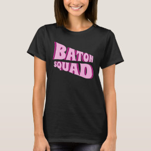 T-shirt Baton Twirling Squad Majorette 1
