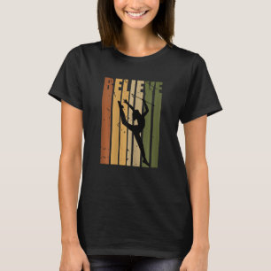T-shirt Baton Twirling Womens Gymnastique rythmique pratiq