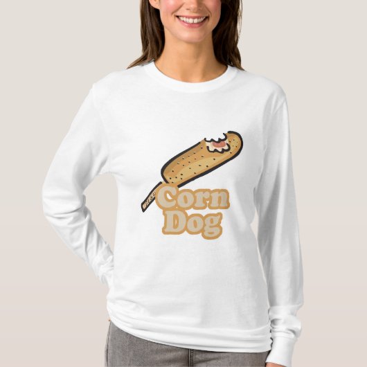 T-shirt bâtonnet de maïs frit (Devant)