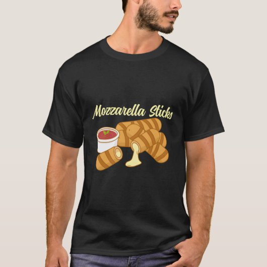 T-shirt Bâtons Mozzarella (Devant)