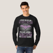 T-shirt Bats Avoid Eye Contact Bat  Animal Bat (Devant entier)