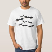 T-shirt Bats d'Halloween (Devant)