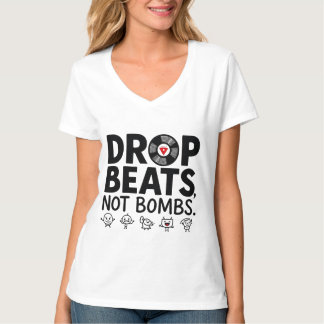 T-shirt Bats Drop Pas Bombes Mignonne Mascotte