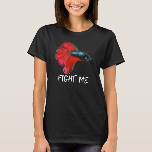 T-shirt Bats-toi Betta Fish (Devant)