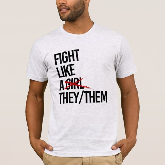 T-shirt Bats-toi comme un iel (Devant)