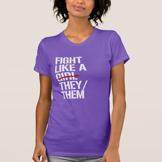 T-shirt Bats-toi comme un iel (Devant)