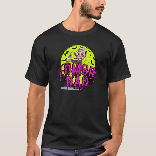 T-shirt Bats Zombie Papa (Devant)