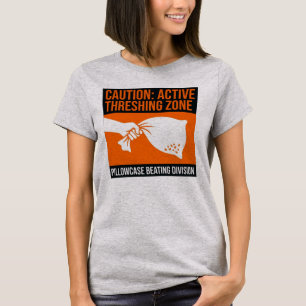 T-shirt Battage drôle de haricot Taie d'oreiller Battante
