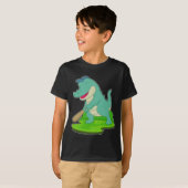 T-shirt Batte de baseball Crocodile (Devant entier)