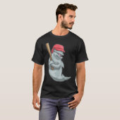 T-shirt Batte de baseball de dauphin (Devant entier)