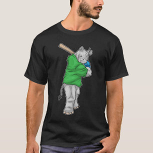 T-shirt Batte de baseball Rhino Baseball