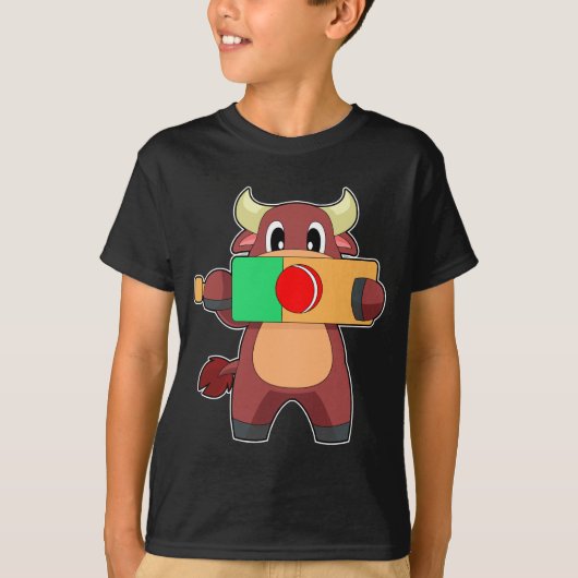 T-shirt Batte de cricket (Devant)