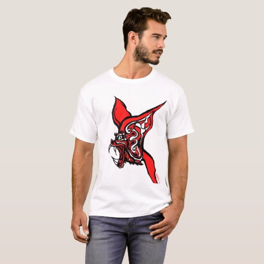 T-shirt Batte de vampire (Devant entier)