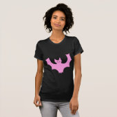T-shirt Batte rose (Devant entier)