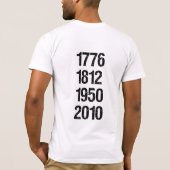 T-shirt Battement Angleterre encore (Dos)