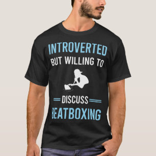 T-shirt Battement de boîte introverti Battement de bouche