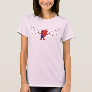 T-shirt Battement de coeur