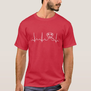 T-shirt Battement de coeur de chirurgien plasticien