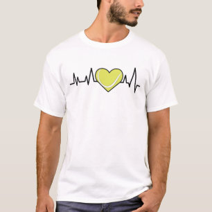 T-shirt Battement de coeur - Tennis