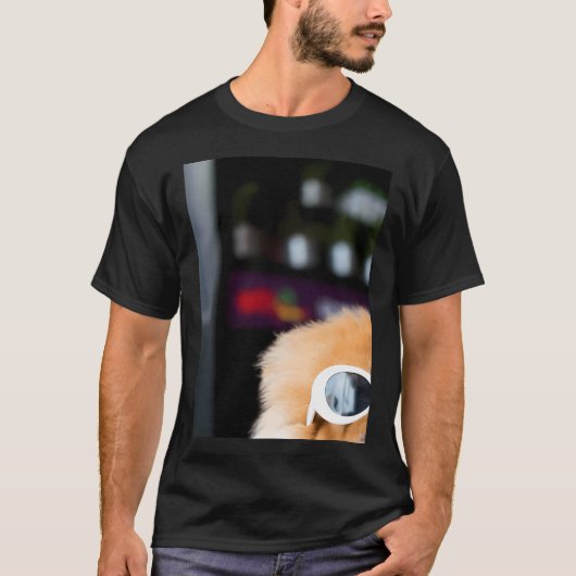 T-shirt battements de coeur de pitbull (Devant)