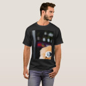 T-shirt battements de coeur de pitbull (Devant entier)