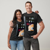 T-shirt battements de coeur de pitbull (Unisexe)