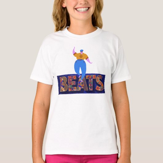 T-shirt battements de tambour (Devant)