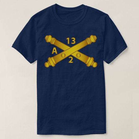 T-shirt Batterie Alpha 2e Bn 13e Régiment d'artillerie de  (Design devant)