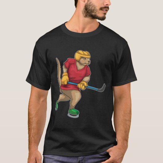 T-shirt Batterie de hockey sur glace Otter (Devant)