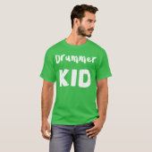 T-shirt Batterie Drummer Kid (Devant entier)