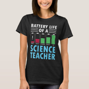 T-shirt Batterie Femme Durée De Vie Hebdomadaire Cycle Pou