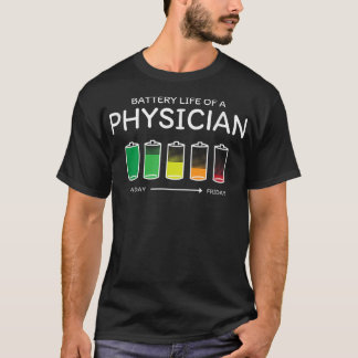 T-shirt Batterie Vie d'un médecin Amis Docteur Buddy M