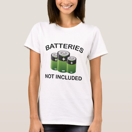 T-shirt Batteries non incluses (Devant)