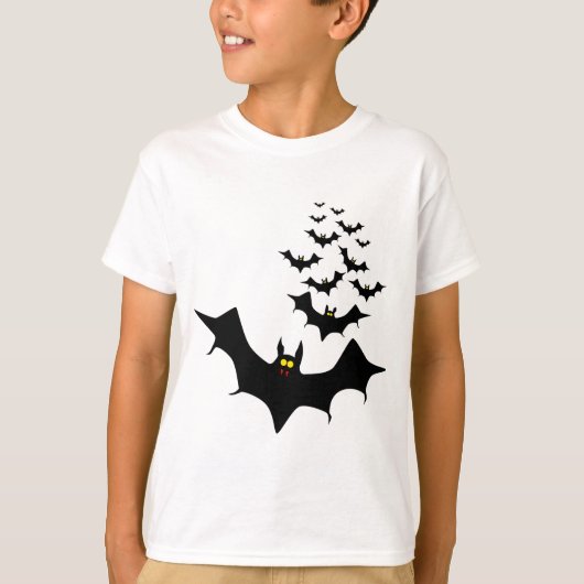 T-shirt Battes de vampire (Devant)
