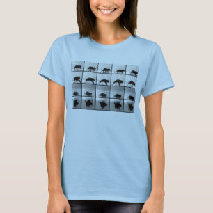 T-shirt battes sur l'aller