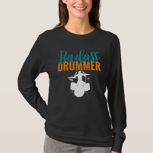 T-shirt Batteur Badass (Devant)
